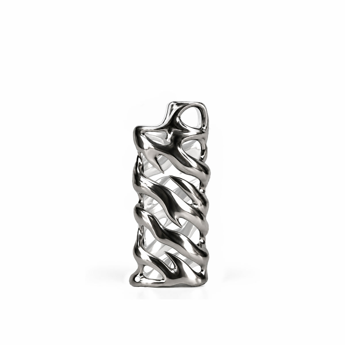 METAL TIGER-STRIPE LIGHTER SLEEVE