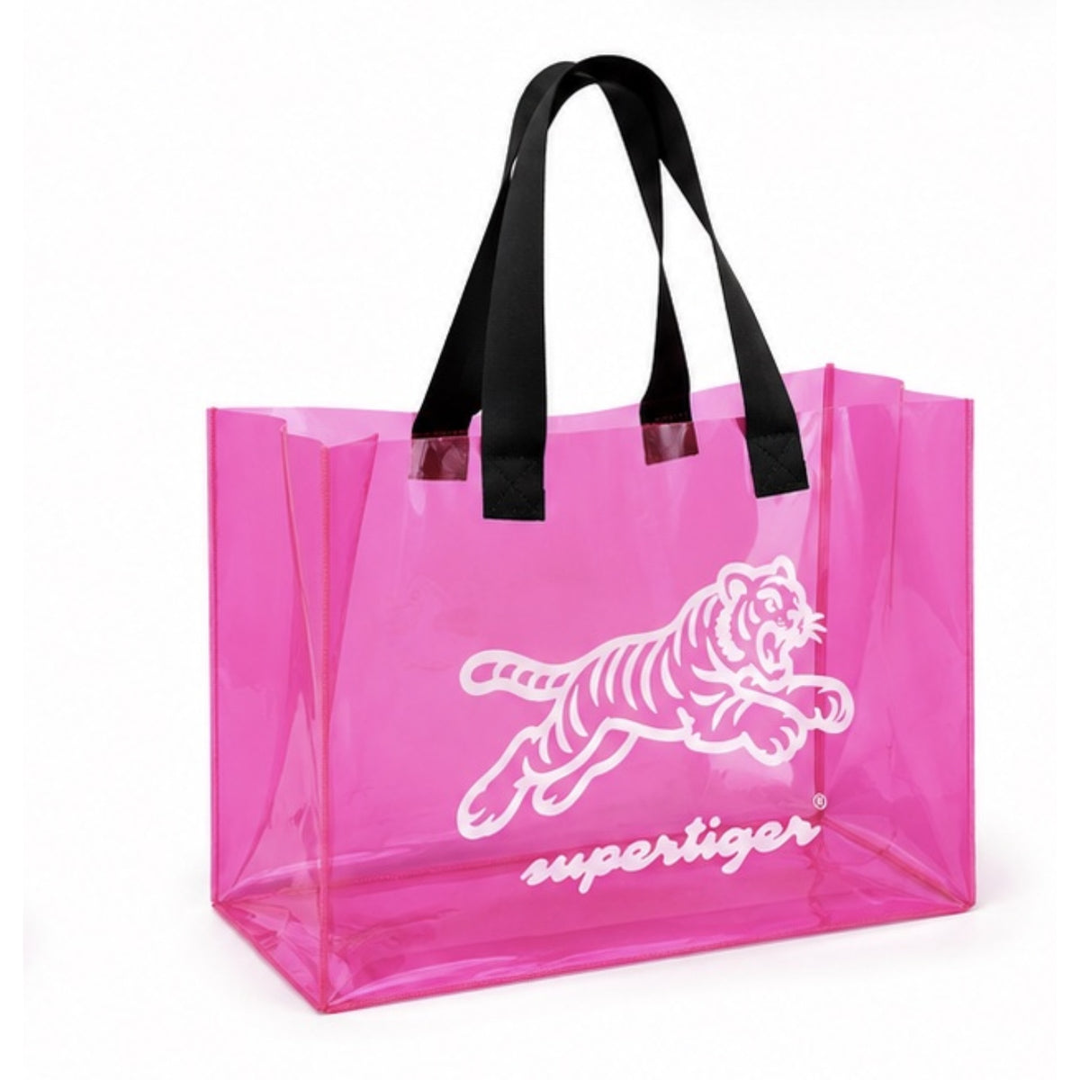 PINK PVC BEACH TOTE (LIMITED EDITION)